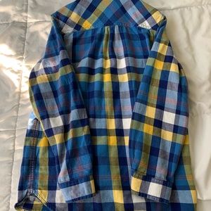 Plaid Cat & Jack button up dress shirt